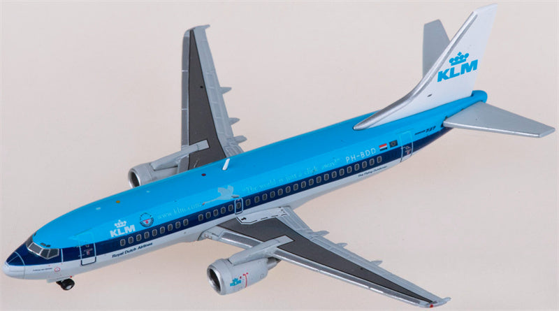 JC Wings KLM Boeing 737-300 PH-BDD 1:400 Diecast Model view 2