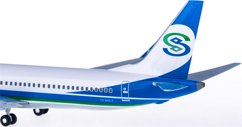 Hogan Minsheng Financial Leasing Boeing 737 MAX 8 1:200 ABS Model view 3