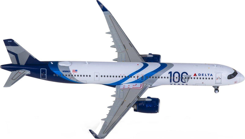 Geminijets 1:400 Delta Air Lines Airbus A321neo N589DT Model