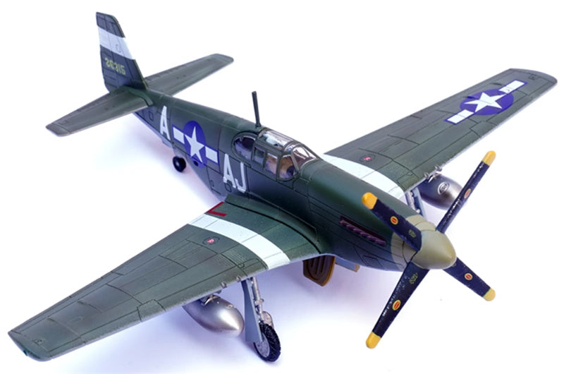 FLOZ US P-51B Mustang fighter jet DINGHAO 365 Air Squadron 1:72 Aircraft Pre-built Model