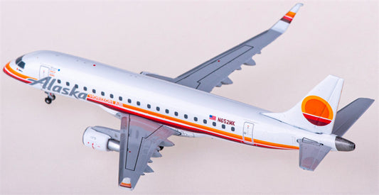 Geminijets Alaska Airlines Embraer ERJ-175 N652MK 1:400 Diecast Model view 1