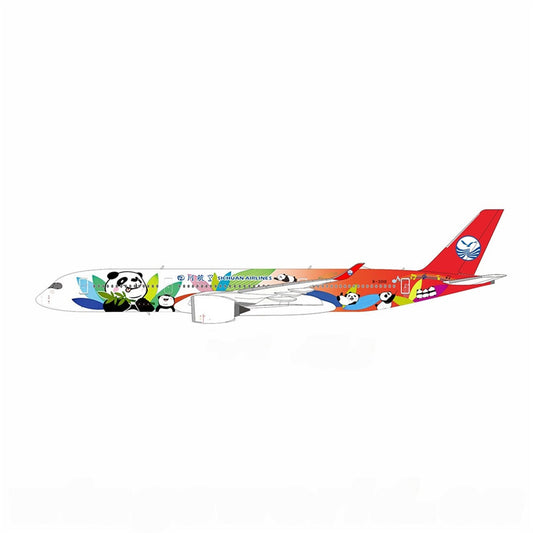 NG Models 1:400 Sichuan Airlines Airbus A350-900 B-301D Diecast Model view 1