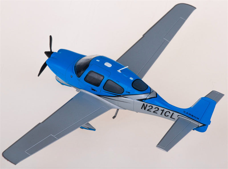 Geminijets Cirrus SR22T G6 GTS Carbon N221CL 1:72 Diecast Model view 3
