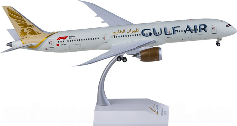JC Wings Gulf Air Boeing 787-9 Dreamliner A9C-FB 1:200 Diecast Model view 3