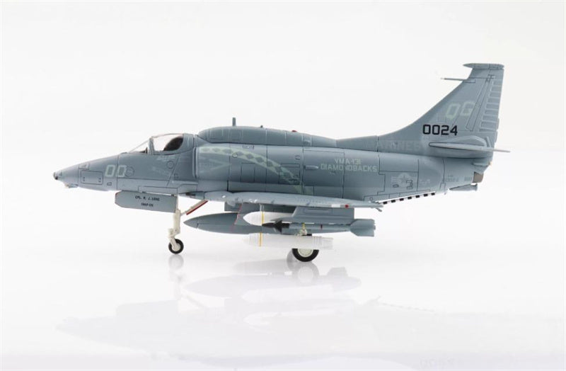 HOBBY MASTER A-4M Skyhawk Diamondbacks 160024 VMA-131 US Marines 1993 1:72 Airplane Pre-built Model