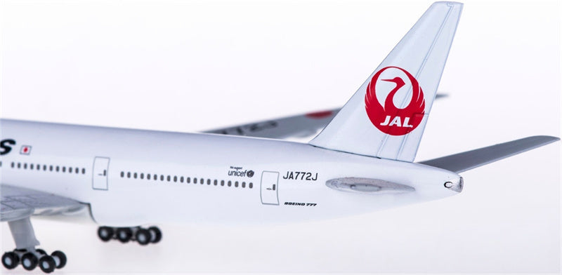 Hogan Japan Airlines Boeing 777-200 JA772J 1:500 Diecast Model view 2