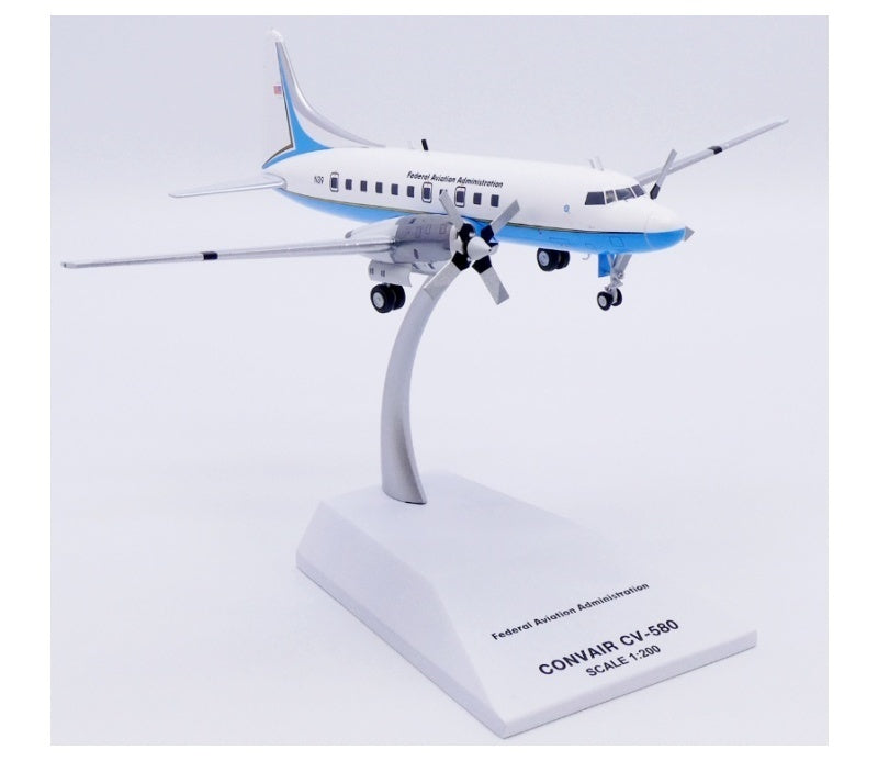 JC Wings 1:200 Federal Aviation Administration CV-580 N39  DIECAST Model