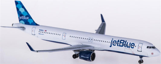 AeroClassics JetBlue Airbus A321neo N2002J 1:400 Diecast Model view 1