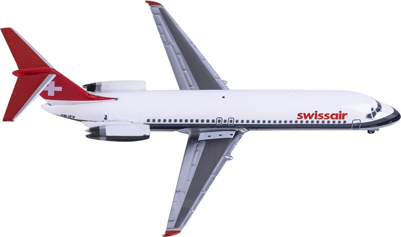 Aeroclassics 1:400 Swissair McDonnell Douglas DC-9-32 HB-IFV  DIECAST Model