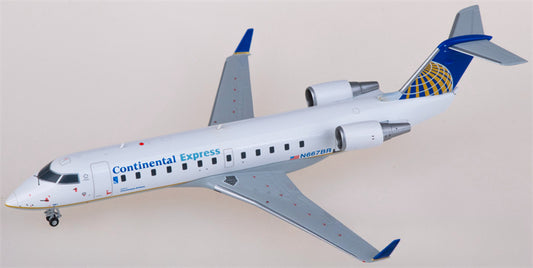JC Wings Continental Airlines Bombardier CRJ200ER N667BR 1:200 Diecast Model view 1