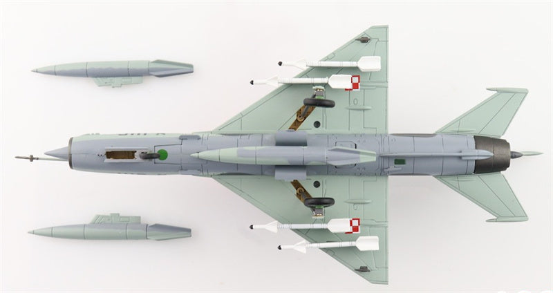 HOBBY MASTER MIG21MF Polish Air Force 9111 3 ELT Poznan-Kresiny Poland 2002 1:72 Aircraft Pre-built Model