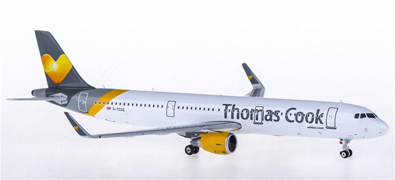 Phoenix Thomas Cook Airbus A321 G-TCDG 1:400 Diecast Model view 1