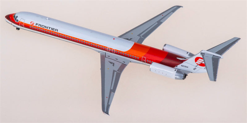 Geminijets Frontier Airlines McDonnell Douglas MD-80 N859HA 1:400 Diecast Model view 3