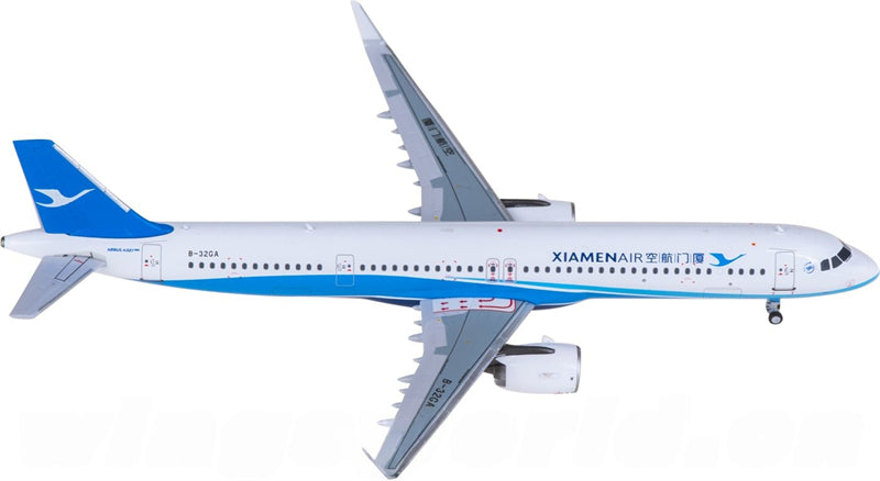HYJLwings XiamenAir Airbus A321neo B-32GA 1:400 Diecast Model view 3