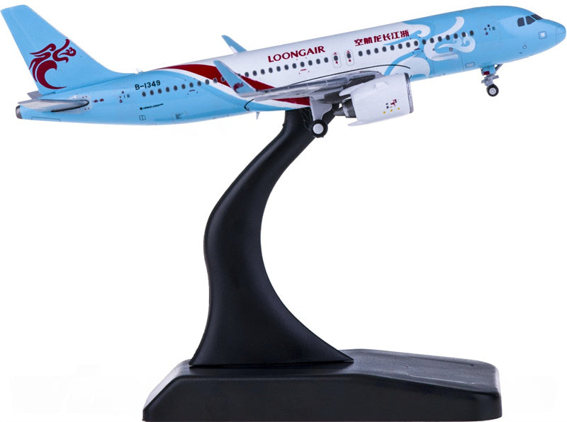 JC Wings Loong Air Airbus A320neo B-1349 1:400 Diecast Model view 2