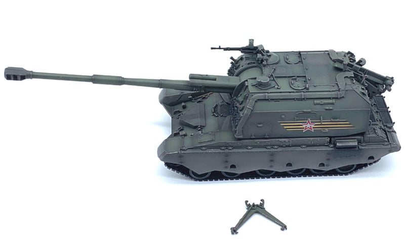 ARTISAN Russian 2S19 self-propelled howitzer 155mm caliber Victory Day parade livery 1:72 Tank Pre-built Model