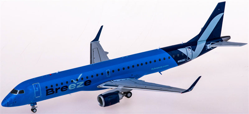 Geminijets Breeze Airways for Embraer ERJ-195AR N190BZ 1:200 Airplane Pre-built  Airliner Model Display