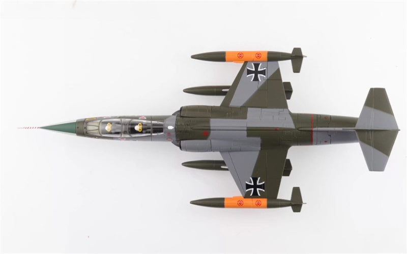 HOBBY MASTER TF-104G Starfighter 27+87 JG 74 Molders 1970s 1:72 Airplane Pre-built Model