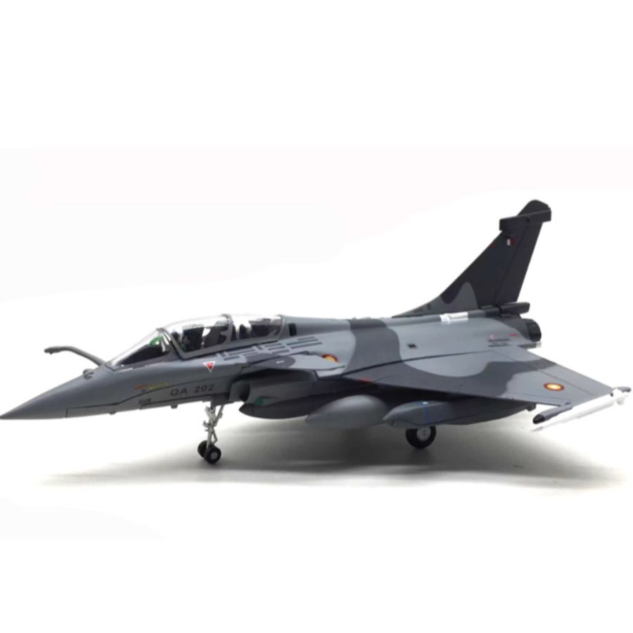 FLOZ Qatar Air Force Rafale B Dual Seat Camouflage 1:72 Aircraft Pre-built Model