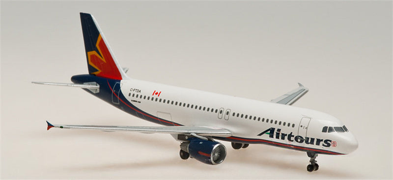 AeroClassics Airtours Airbus A320 C-FTDA 1:400 Diecast Model view 1