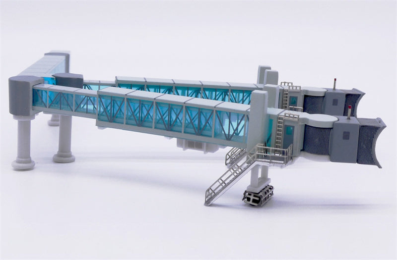 JC Wings Boeing 747 passenger boarding bridge blue 1:400 Accessories Model view 1