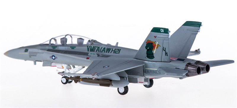 Hogan US for Marines for Boeing F/A-18D VMFA-121UK-01 1:200 Airplane Pre-built  Airliner Model Display