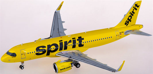 ジェミニジェッツ スピリット航空 エアバスA320 N971NK 1:200スケール 飛行機 組み立て済み旅客機モデル ディスプレイ