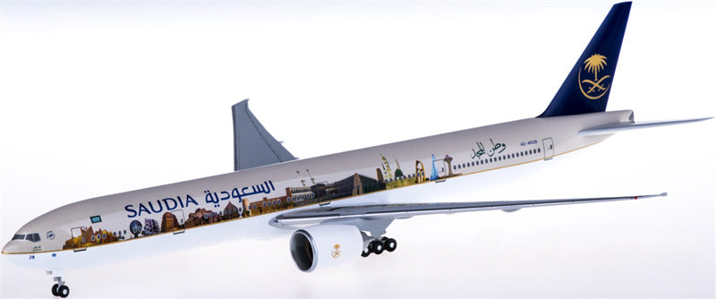 Hogan Saudia Boeing 777-300ER HZ-AK28 1:200 ABS Model view 3