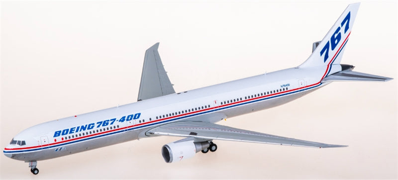 JC Wings Boeing 767-400ER N76400 Polished 1:200 Diecast Model view 1
