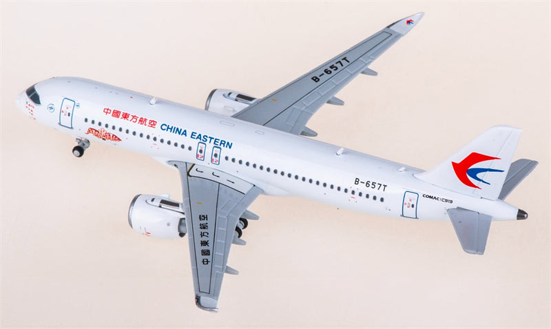 JC Wings 1:400 China Eastern Comac C919 B-657T Diecast Model view 4