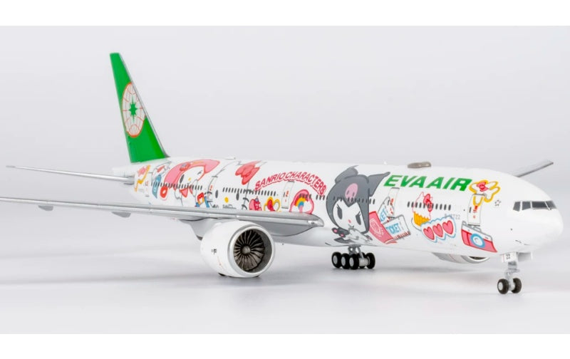 NG Models 1:400 EVA Air B777-300ER B-16722 Regular version DIECAST Model