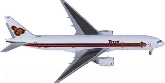 JC Wings Thai Airways for Boeing 777-200 HS-TJA 1:400 Airplane Pre-built  Airliner Model Display