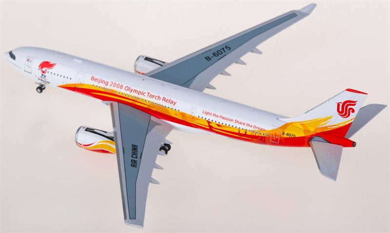 NG Models Air China Airbus A330-200 B-6075 1:400 Aircraft Pre-built  Airliner Model Display