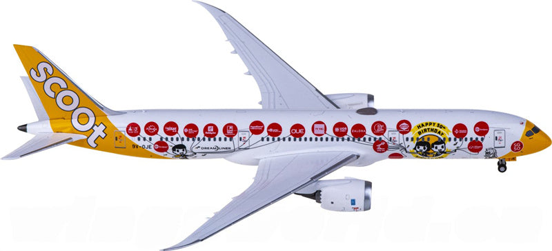 NG models Scoot Boeing 787-9 9V-OJE 1:400 Diecast Model view 2