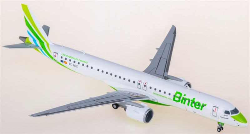 Herpa Binter Canarias Embraer ERJ-195-E2 EC-NEZ 1:200 Diecast Model view 1