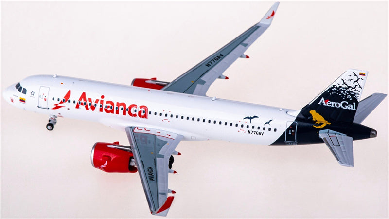NG Models Avianca Airbus A320neo N776AV 1:400 Diecast Model view 3