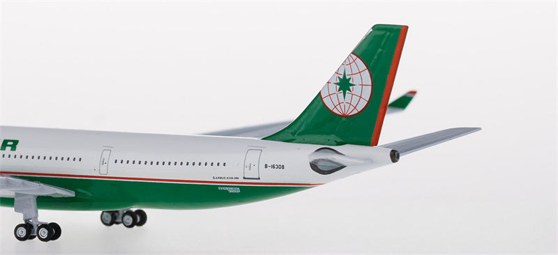 AeroClassics EVA Air for Airbus A330-200 B-16308 1:400 Airplane Pre-built  Airliner Model Display