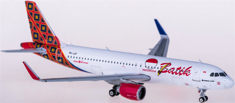 Phoenix Batik Air Airbus A320 PK-LUT 1:400 Diecast Model view 3