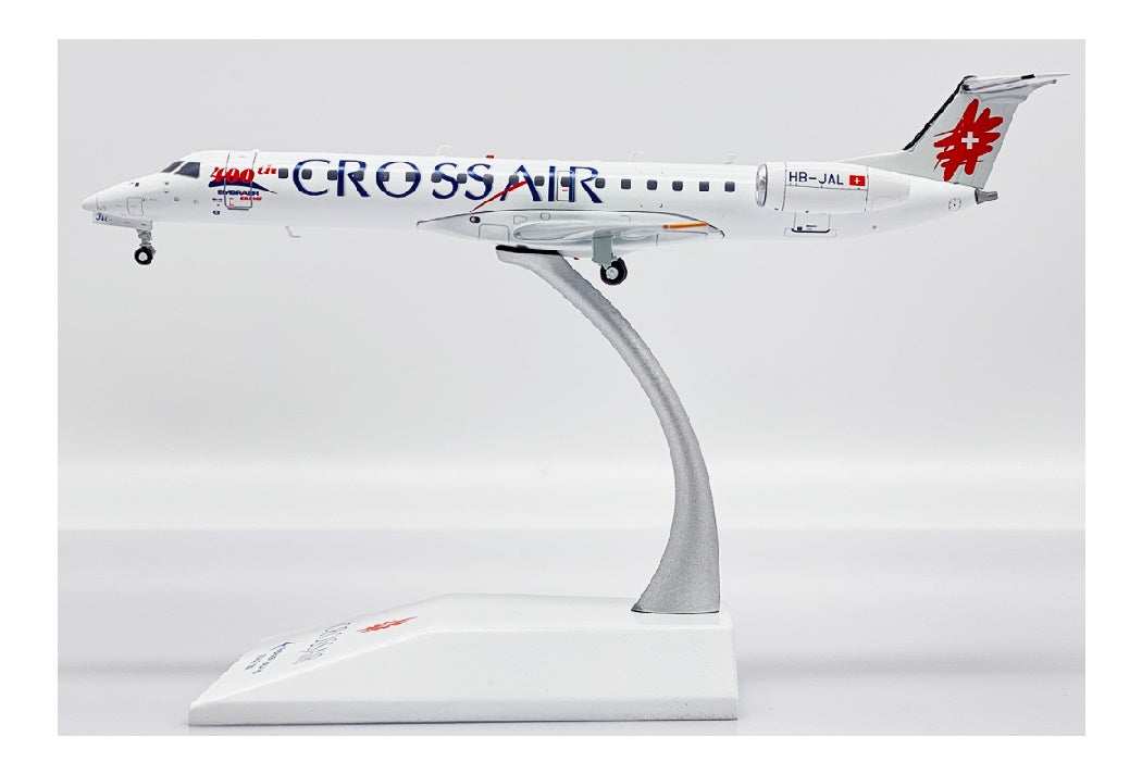 JC Wings 1:200 Crossair Embraer ERJ-145 HB-JAL  DIECAST Model