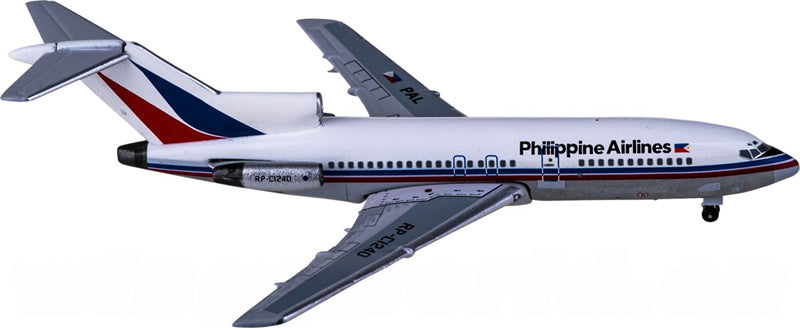 AeroClassics Philippine Airlines for Boeing 727-100 RP-C1240 1:400 Airplane Pre-built  Airliner Model Display
