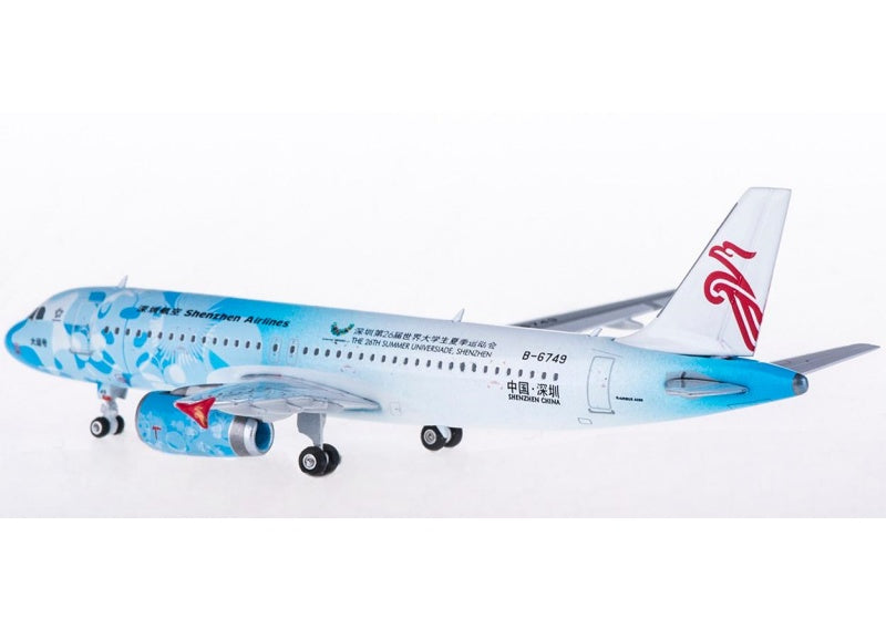 Phoenix Shenzhen Airlines Airbus A320 B-6749 1:400 Aircraft Pre-built  Airliner Model Display