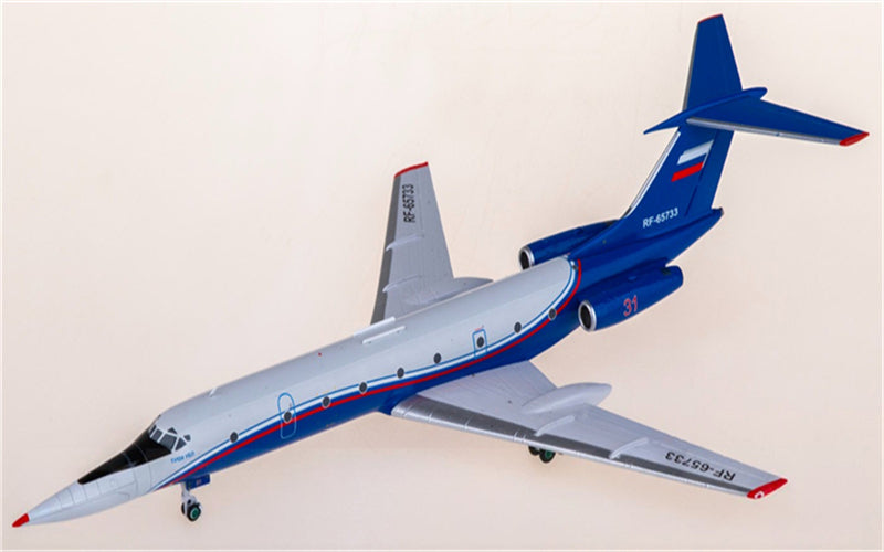 Patriot Russian Air Force Tupolev TU-134UBL RF-65733 1:200 Diecast Model view 1