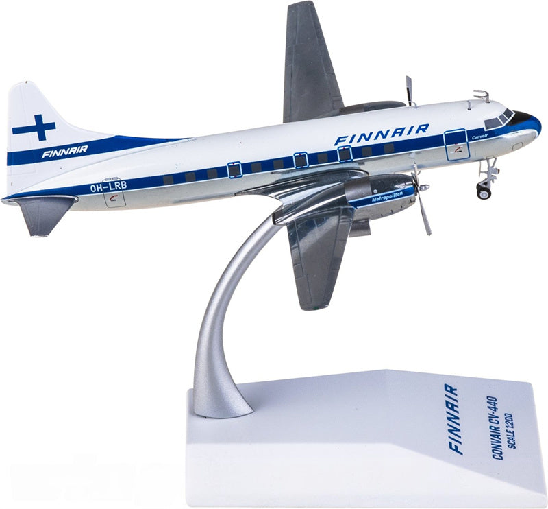 JC Wings 1:200 Finnair Convair CV-440 OH-LRB Model