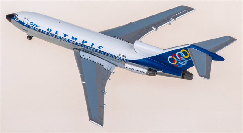 AeroClassics 1:400 Olympic Air Boeing 727-100 N9233Z Model