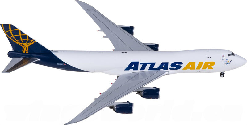 NG Models Atlas Air Boeing 747-8F N861GT 1:400 Diecast Model view 1