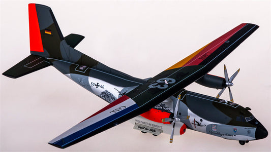 Herpa Luftwaffe Transall C-160 50+40 1:200 Diecast Model view 1