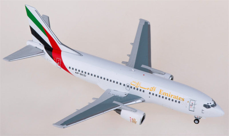 C Model Emirates Boeing 737-300 AP-BCD 1:400 Aircraft Pre-built  Airliner Model Display
