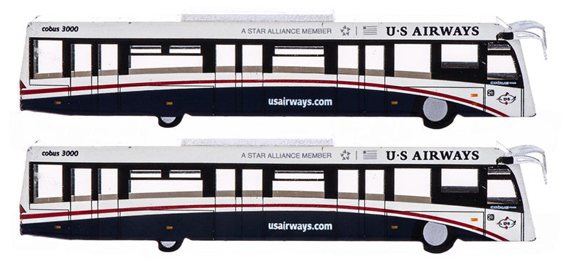 Geminijets Cobus 3000 US Airways 2 Pieces a Set 1:200 Accessory Model view 2