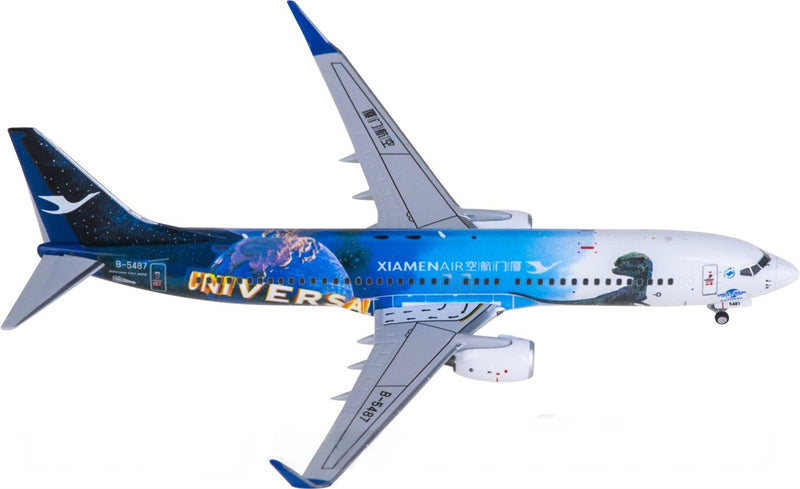 NG Models 1:400 XiamenAir Boeing 737-800 B-5487 Model