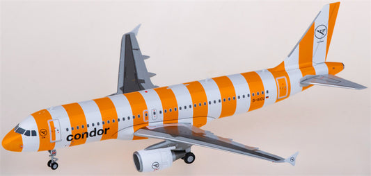 JC Wings Condor for Airbus A320 D-AICU 1:200 Airplane Pre-built Airliner Model Display